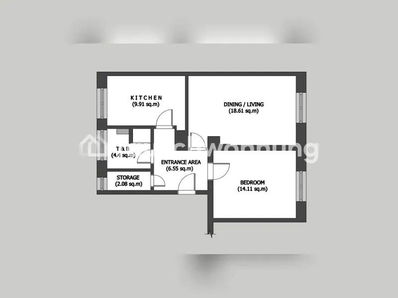Tauschwohnung: 2-Zi Pankow | 865€ warm in Pankow zum Tausch gegen Größeres — photo 1